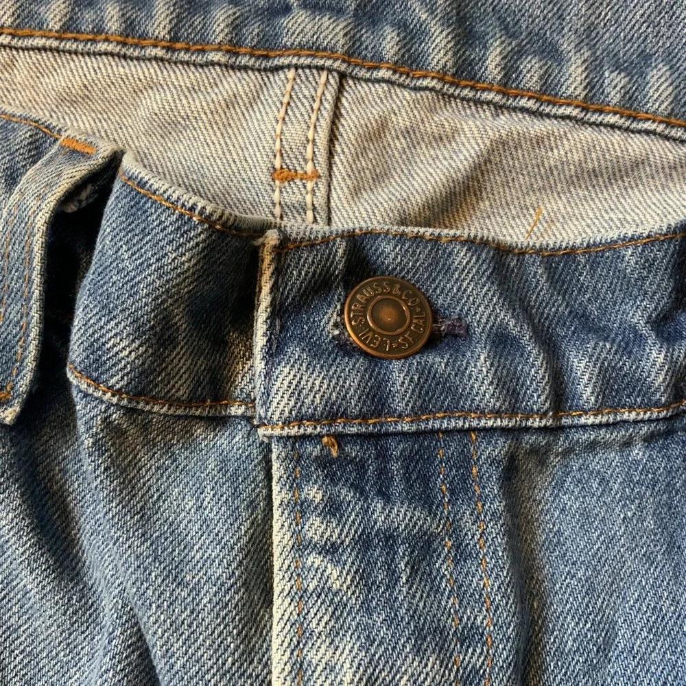 Vintage Levi's 505 Orange Tab Jeans Stonewash 38x30 Jeans‎ 20505-0217 USA 90s